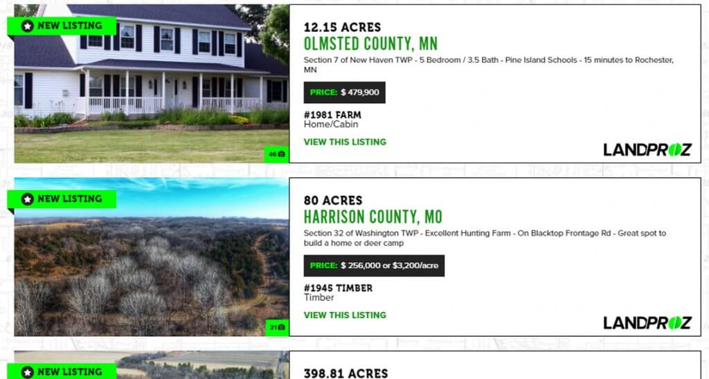 Land Brokerage Iowa Midwest Property Buyers LandProz Real Estate LLC